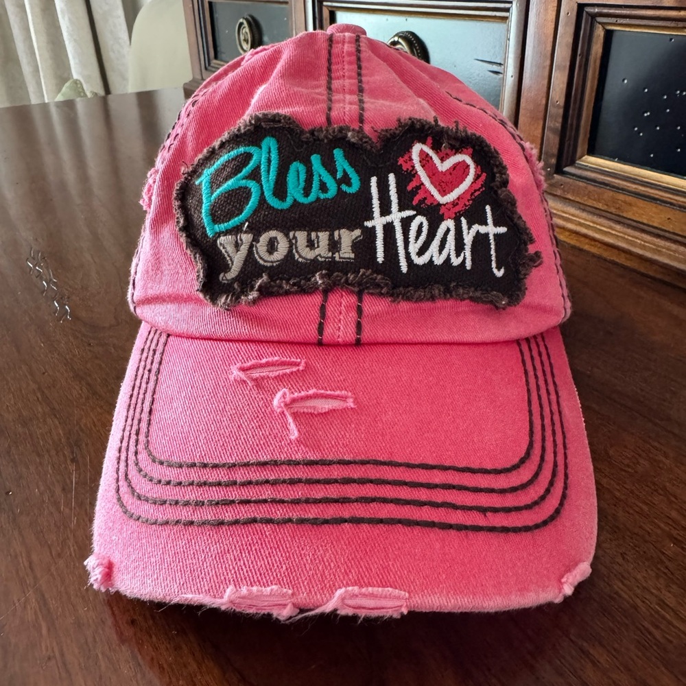 NWOT Kebethos Vinrage “Bless Your Heart” Hat/Cap